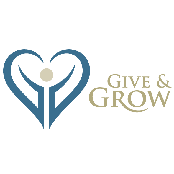 Grow school. Charity logo. Give логотип. Logo Drop Charity. Charity work logo.